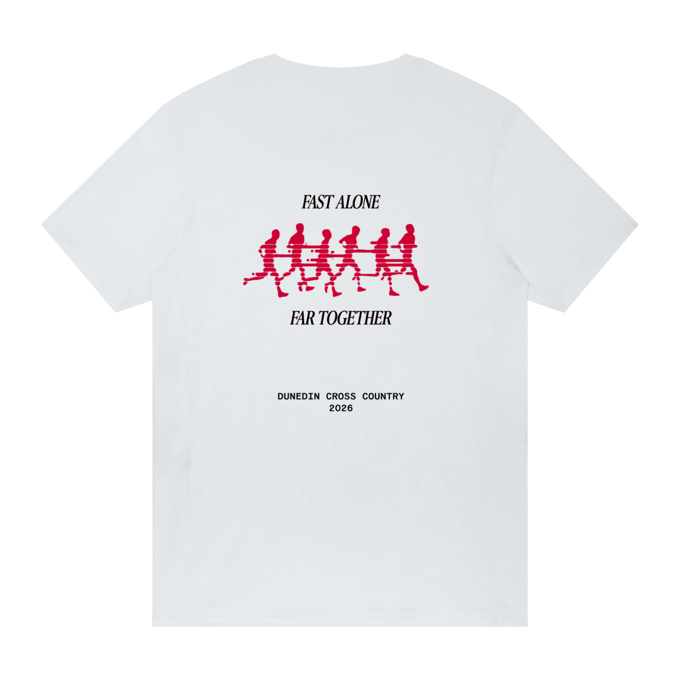 Aeromesh Tee Fast Alone Far Together - White