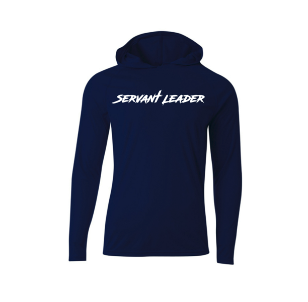 "Servant Leader" Long Sleeve Performance Hoodie
