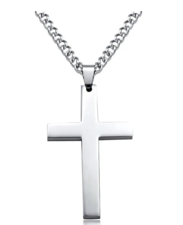 Alloy Cross Chain