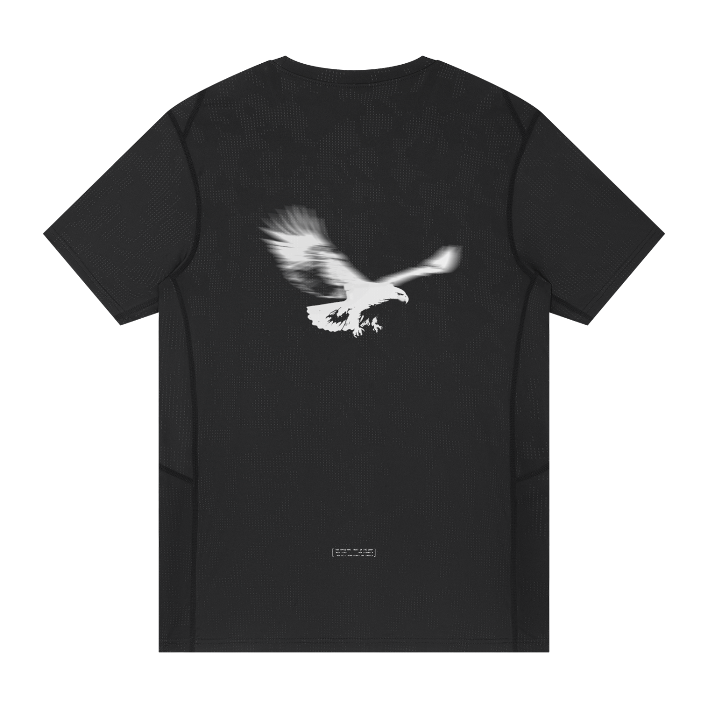 AeroMesh Tee Isaiah 40:31  - Black