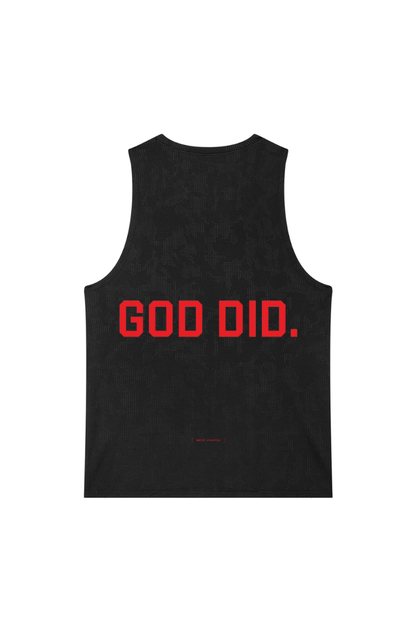 God Did Aeromesh Velocity Tank - Black