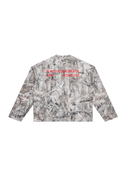 John 3:30 Waffle Long Sleeve - Camo