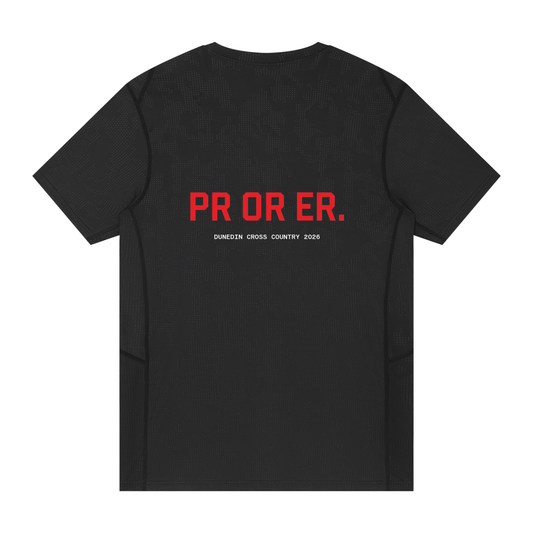 AeroMesh Tee PR OR ER - Black
