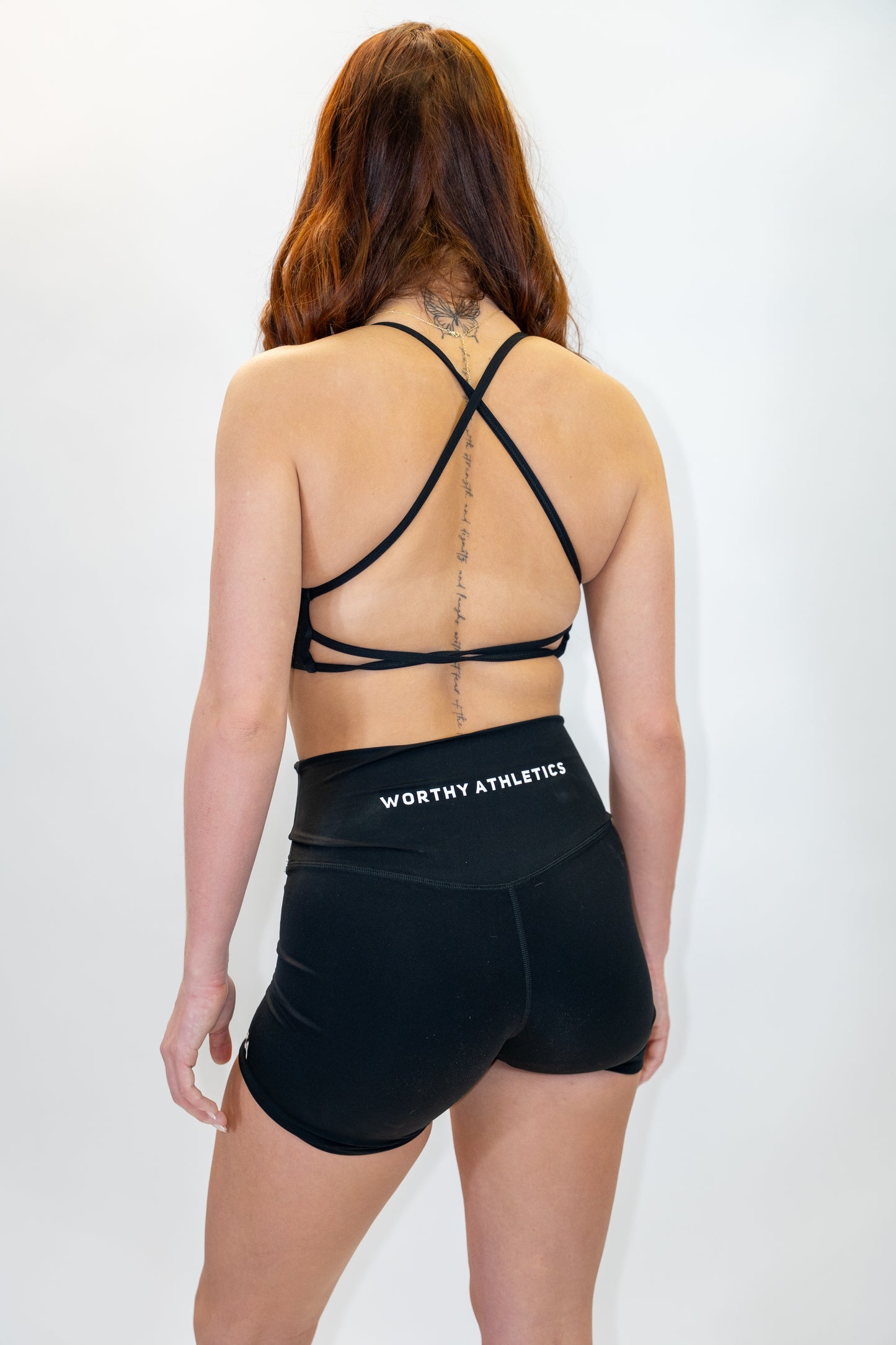 Crossback Sports Bra - Black