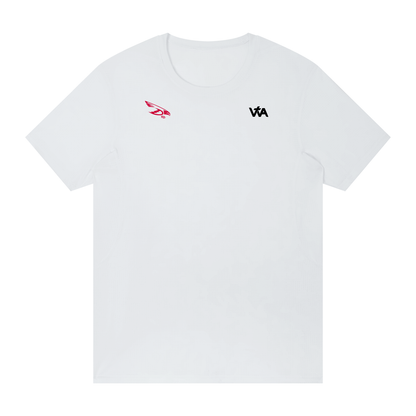 Aeromesh Tee Fast Alone Far Together - White