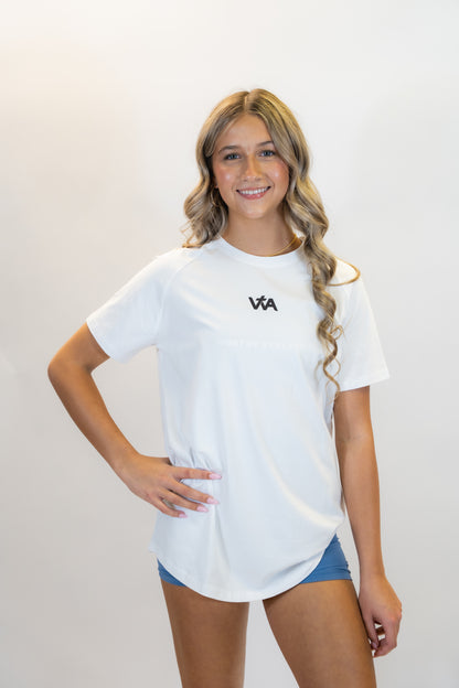 Arc Tee 'Isaiah 6:8' - White