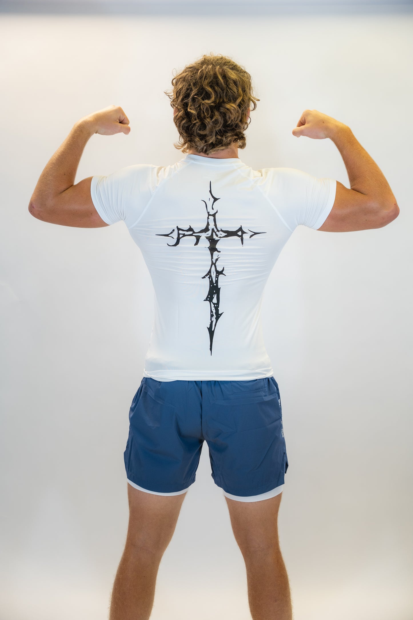 'Tetelestai' Compression Tee - White