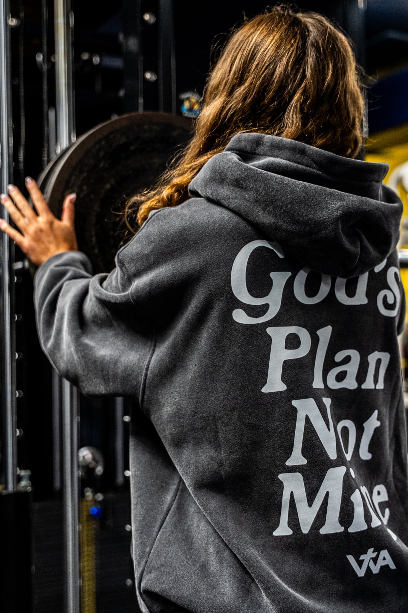 'God's Plan Not Mine' Hoodie 2.0 - Black