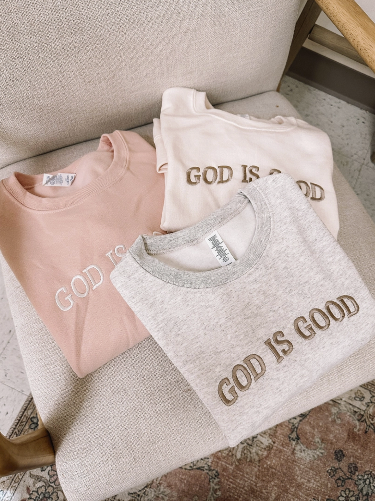 "God Is Good" Crewneck