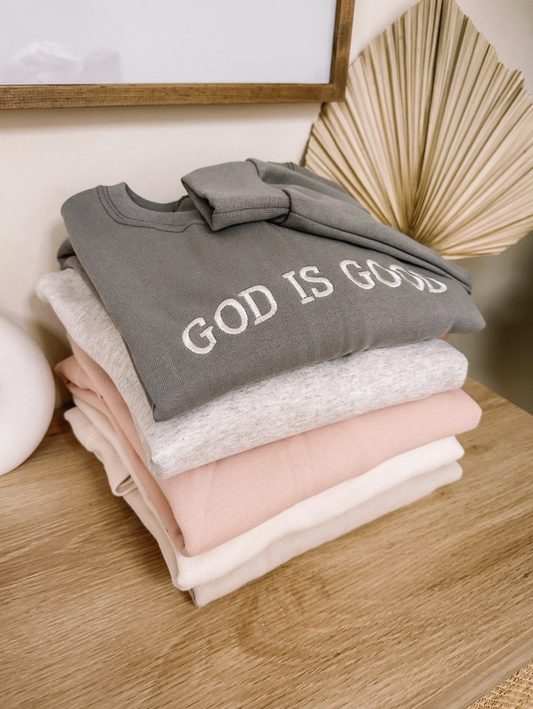 "God Is Good" Crewneck