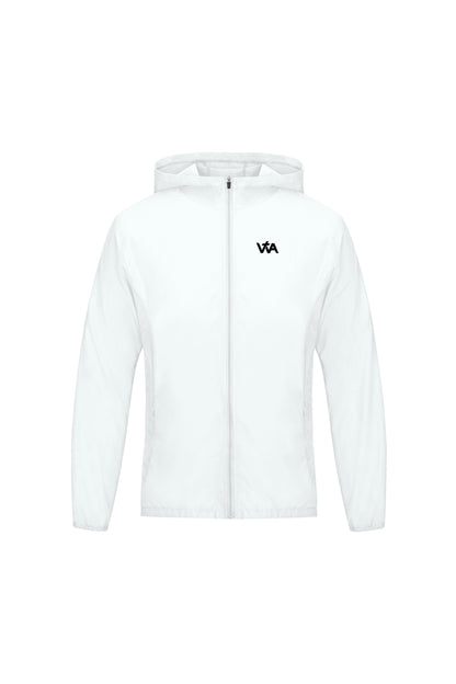 'Jesus Saves' Aero Jacket - White