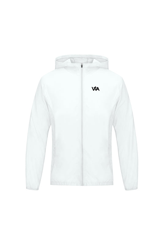 'Jesus Saves' Aero Jacket - White