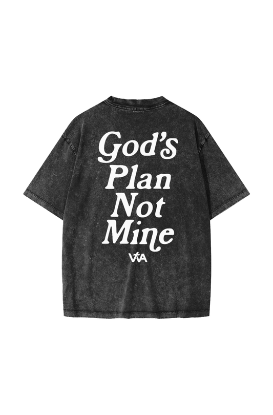Youth Gods Plan Not Mine Tee - Black