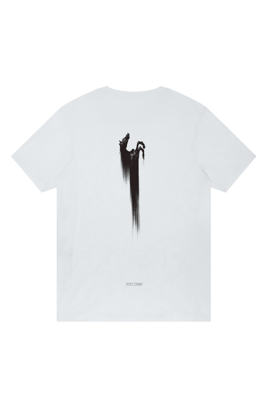 AeroMesh Tee Run and Not Grow Weary  - White