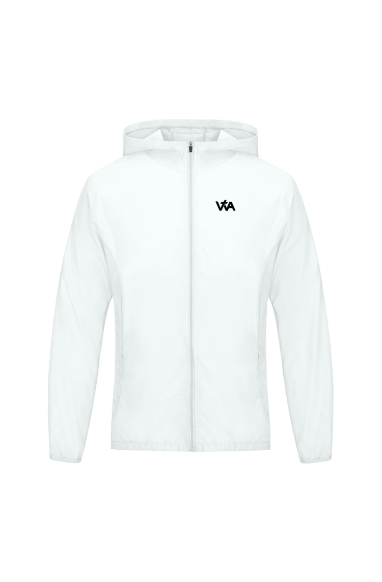 'Jesus Saves' Windbreaker - White