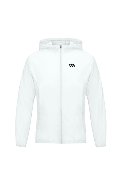 'Jesus Saves' Windbreaker - White