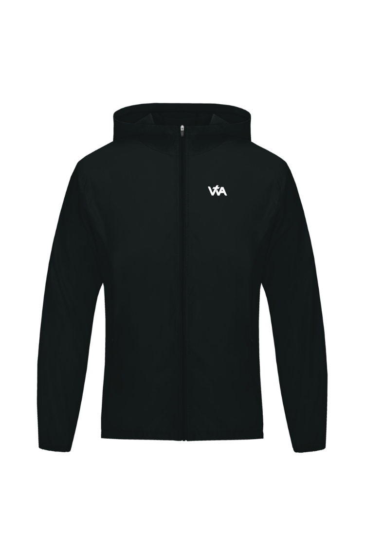 'Jesus Saves' Windbreaker - Black