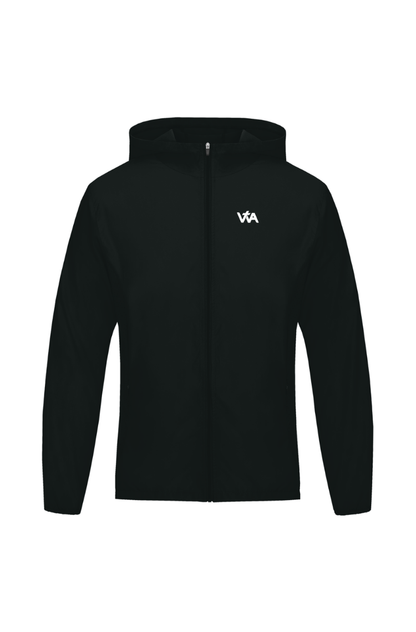 'Jesus Saves' Windbreaker - Black