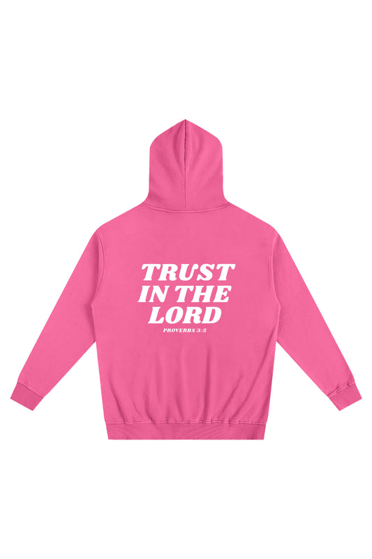‘Trust in The Lord’ Hoodie - Pink