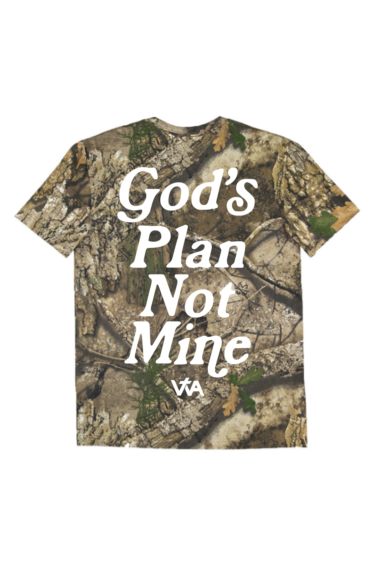 'God's Plan Not Mine' Camo - Tee