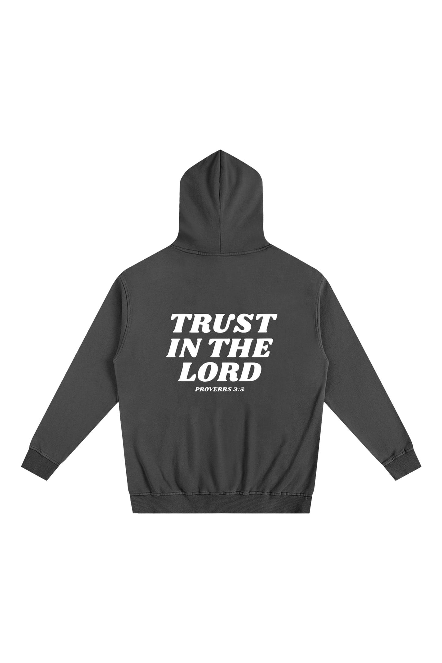 'Trust in The Lord' Hoodie - Black