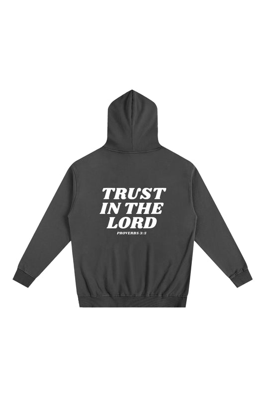 'Trust in The Lord' Hoodie - Black