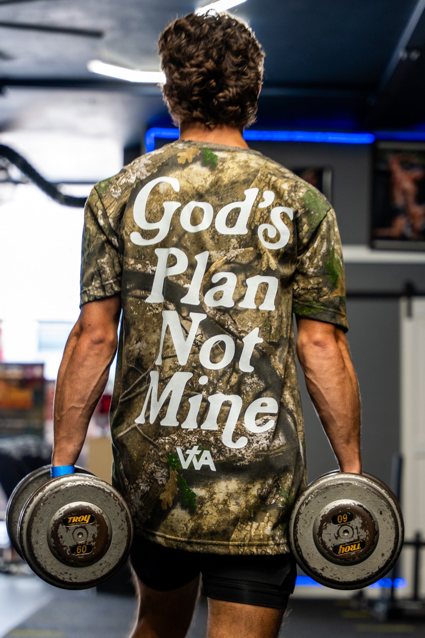 'God's Plan Not Mine' Camo - Tee