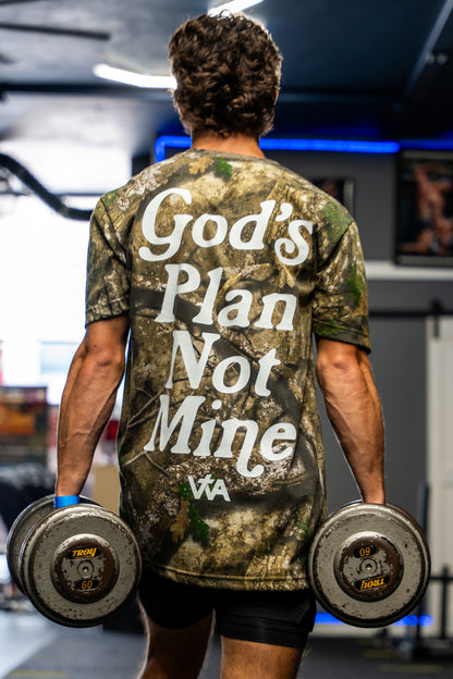 'God's Plan Not Mine' Camo - Tee