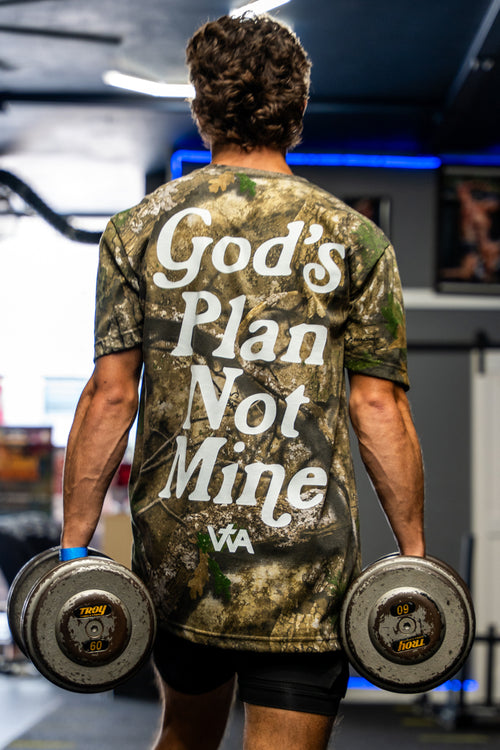 'God's Plan Not Mine' Camo - Tee